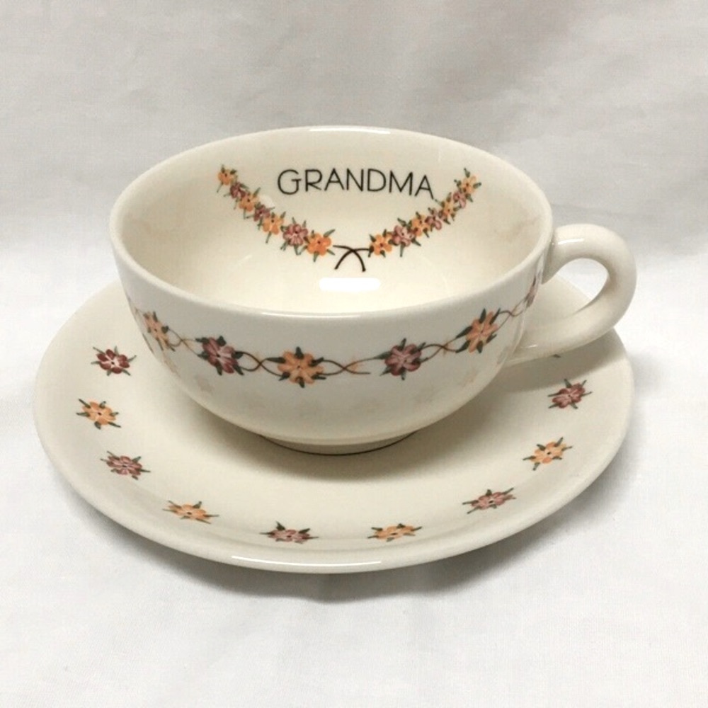 Grandma Cup & Saucer